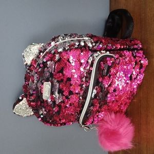 Justice sequin  backpack